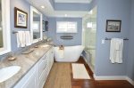 Primary Bath with Granite Counter Tops